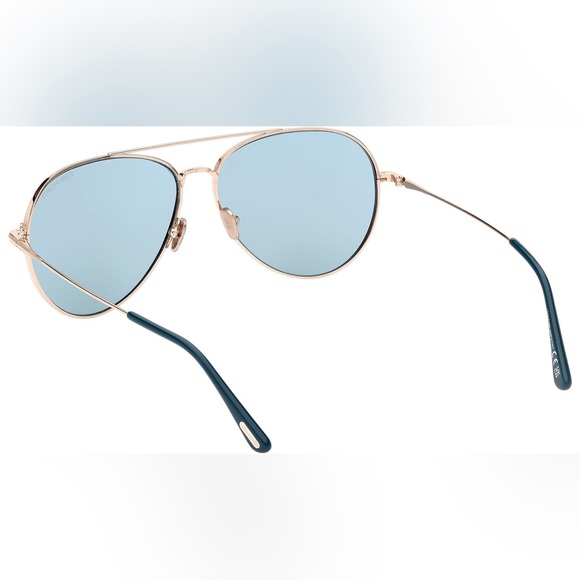 Tom Ford unisex 62mm aviator sunglasses Dashel-02 TF996 28x 62 14 145 NEW - Picture 4 of 12